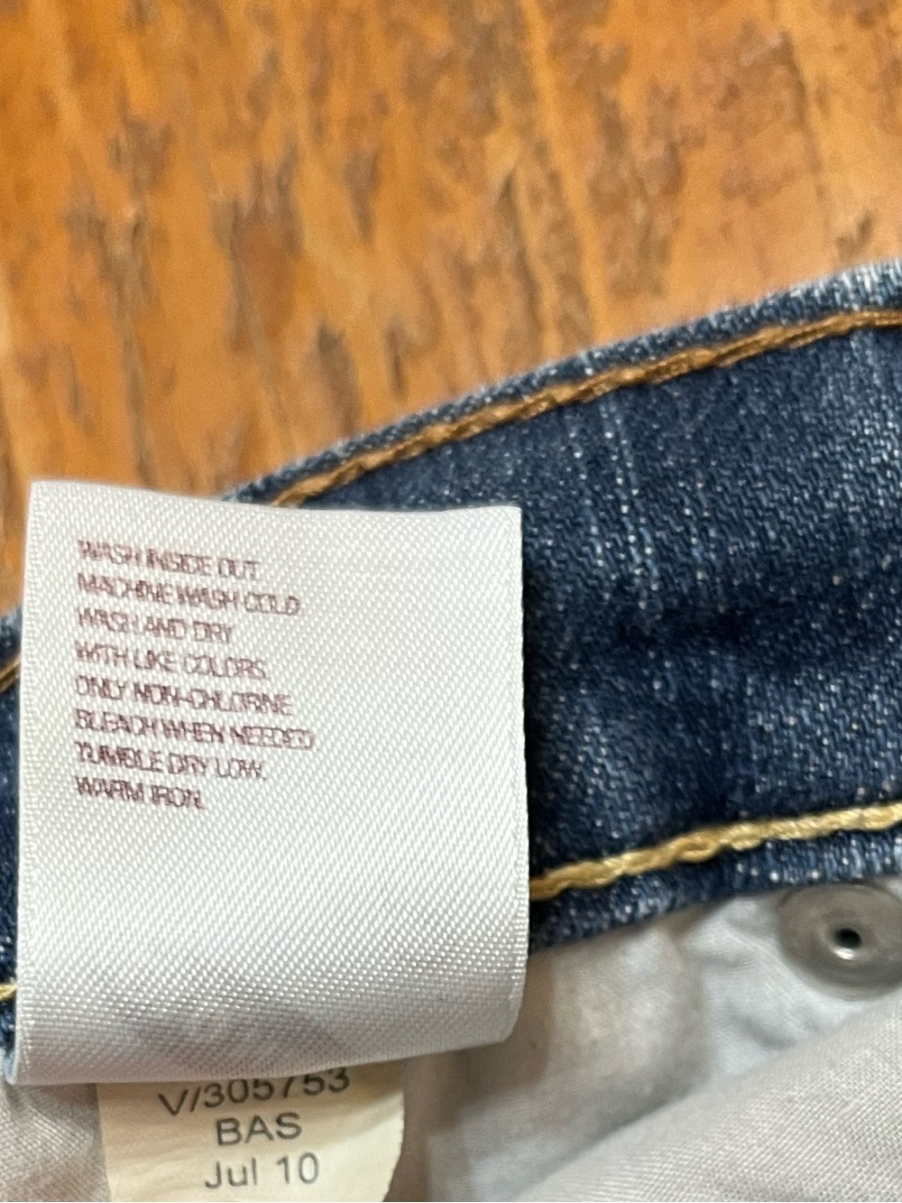 Old Navy The Diva Jeans Size 8 Long - Picture 10 of 10